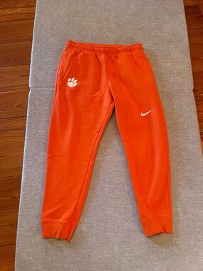 Nike Clemson Tigers Joggers Sweatpants * Team Issue * Men's L